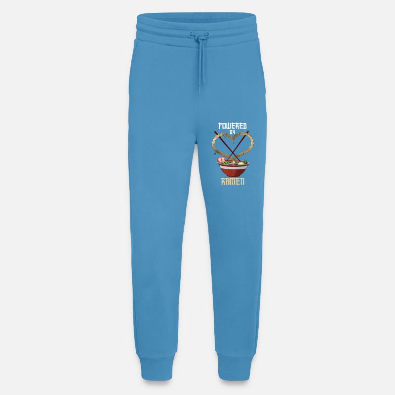Powered by Ramen Funny Tee - Jogging Pants - made by SPREAD  -  Sol Blue