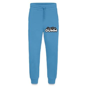 Scroll You Stupid Typo Print - Jogging Pants - made by SPREAD  -  Sol Blue - Front
