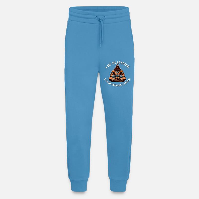 Urzeit Kraft Krieger "Plaffeier_Hoi" - Jogginghose - made by SPREAD - Sol Blue