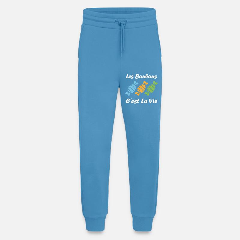 Süßigkeiten sind Leben - Jogginghose - made by SPREAD -  Sol Blue