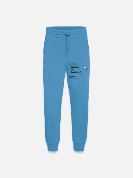 Erfinder des Freibiers - Jogginghose - made by SPREAD - Sol Blue