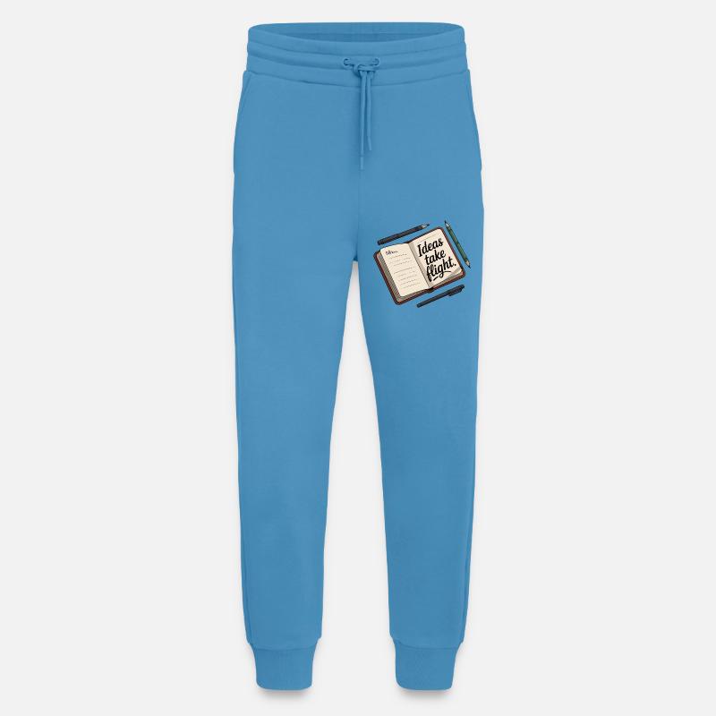 Ideas Take Flight Notebook Art - Jogging Pants - made by SPREAD  -  Sol Blue
