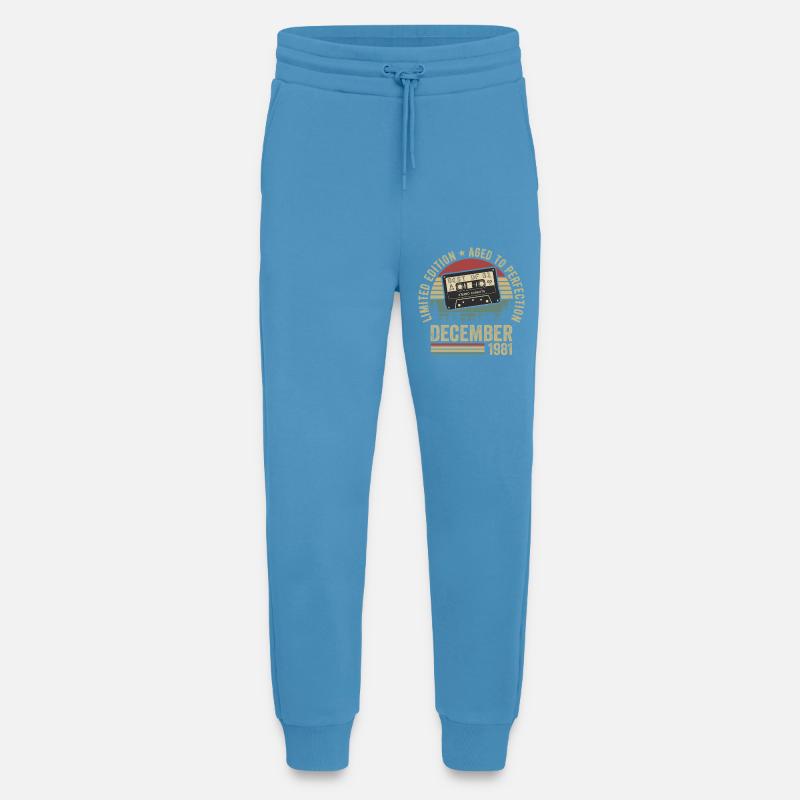 December 1981 - Anniversary December 1981 - Jogging Pants - made by SPREAD  -  Sol Blue