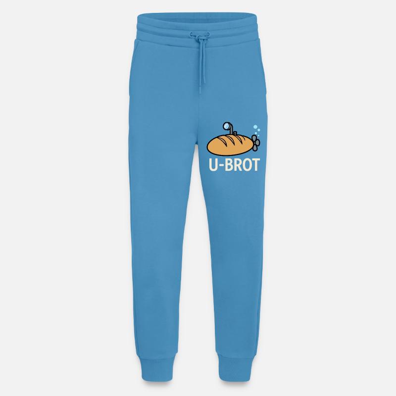U-Brot Retro Logo - Jogginghose - made by SPREAD - Sol Blue