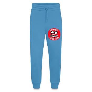 If It Involves Fake Smiling I'm Not Going Saying - Jogging Pants - made by SPREAD  -  Sol Blue - Front