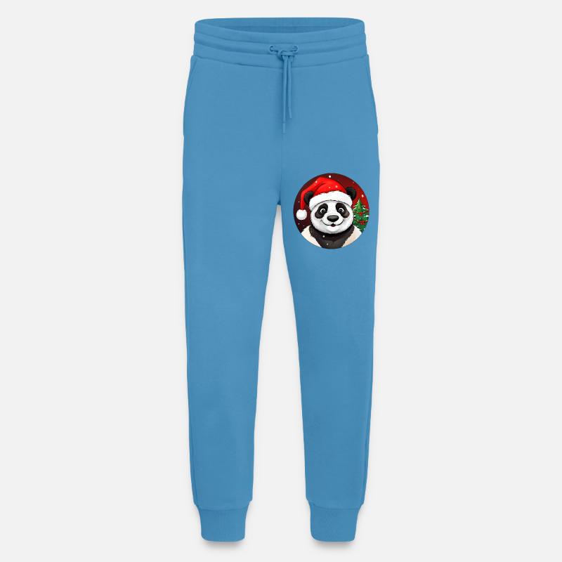 Weihnachten Panda - Jogginghose - made by SPREAD -  Sol Blue