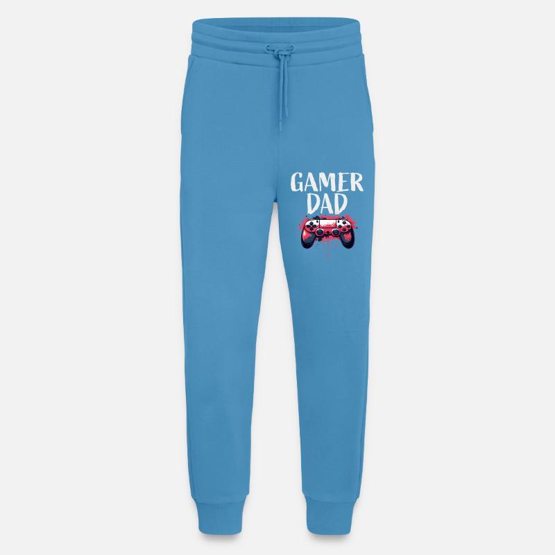 Gamer Dad Controller Kunst - Jogginghose - made by SPREAD -  Sol Blue