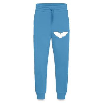 Cuddly Cloud Face - Jogging Pants - made by SPREAD  -  Sol Blue - Front