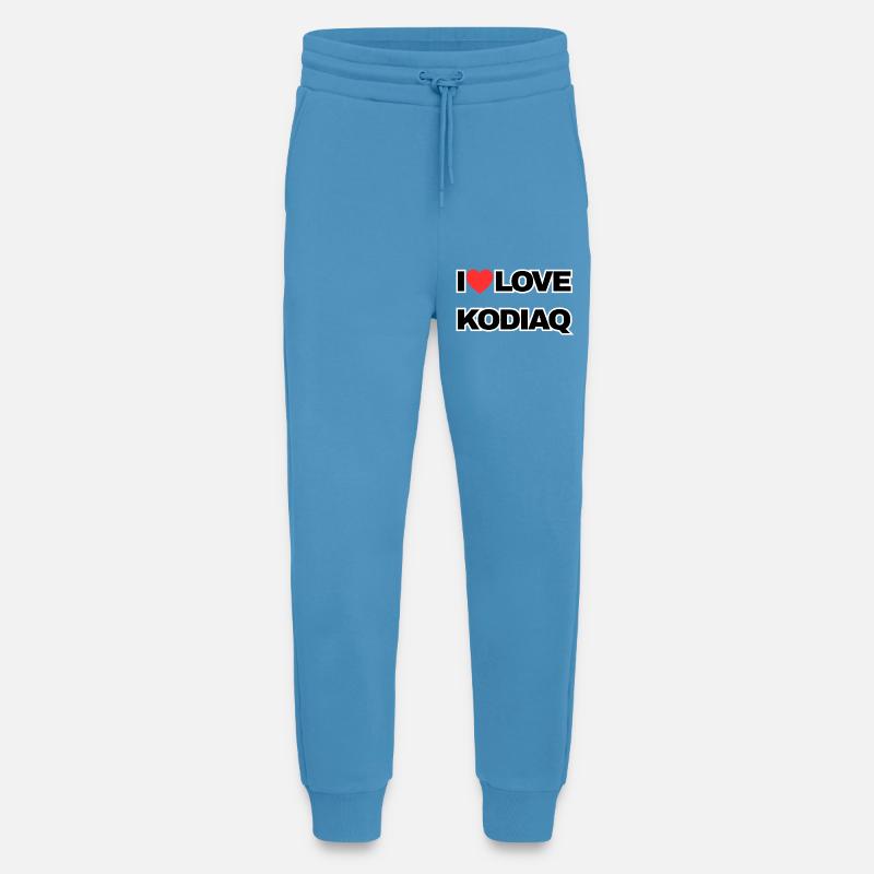 I Love KODIAQ - Jogginghose - made by SPREAD - Sol Blue
