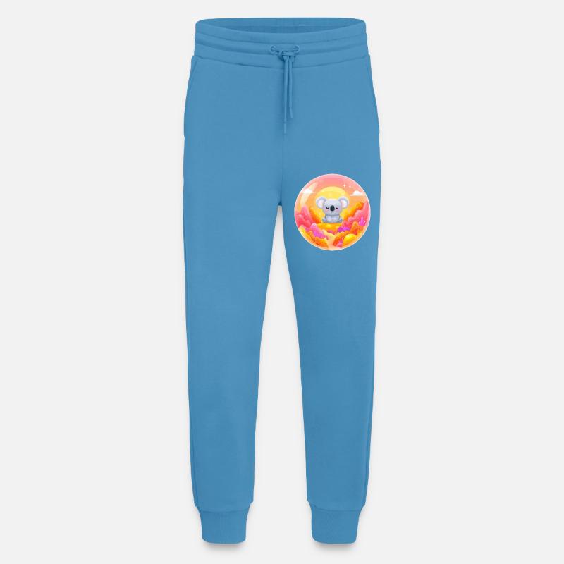 Koala im Neon-Wunderland - Jogginghose - made by SPREAD -  Sol Blue