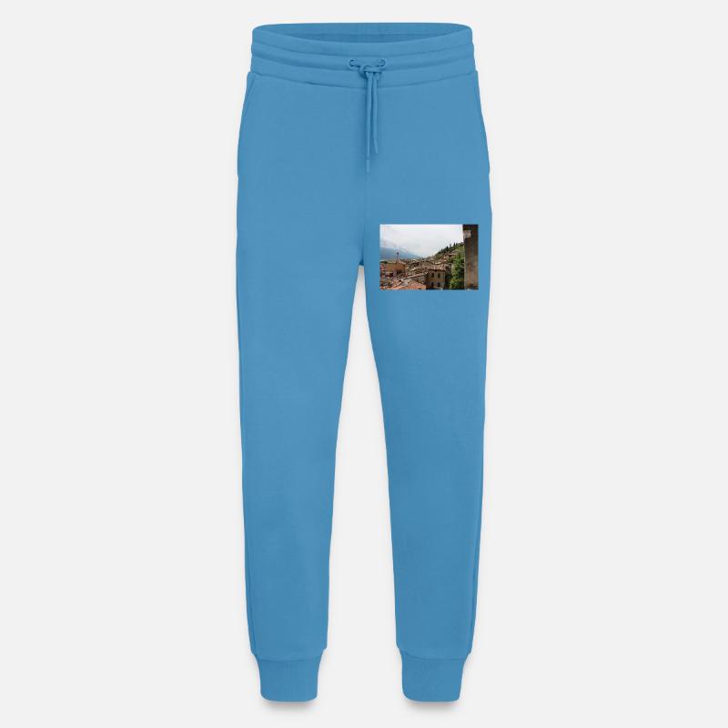 Blick auf Limone - Jogginghose - made by SPREAD -  Sol Blue