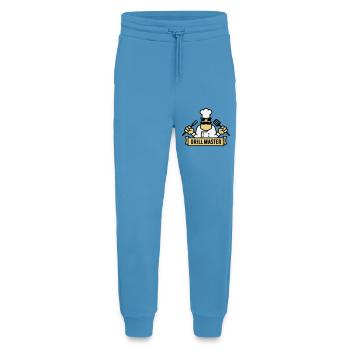 Grill Master (Grilling / Barbecue / BBQ / 3C) - Jogging Pants - made by SPREAD  -  Sol Blue - Front
