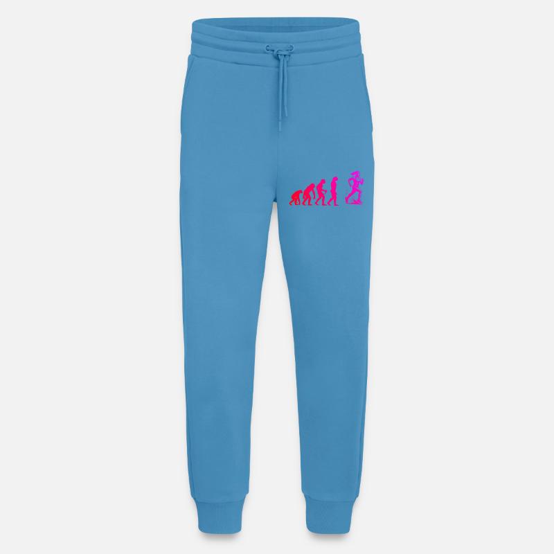 Charakterstarkes Running Design - Jogginghose - made by SPREAD -  Sol Blue