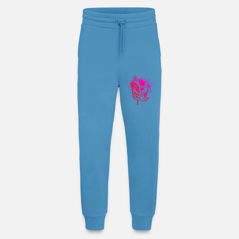 Windsurfing in a nutshell - Jogging Pants - made by SPREAD  -  Sol Blue