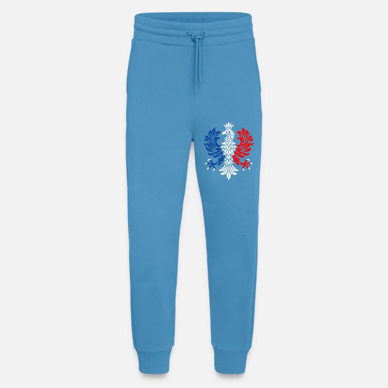 Trikolore-Adler-Emblem - Jogginghose - made by SPREAD - Sol Blue