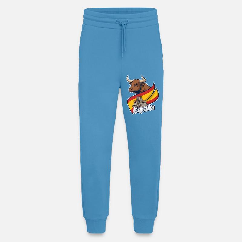 Toro Español con Barcelona - Jogging Pants - made by SPREAD  -  Sol Blue