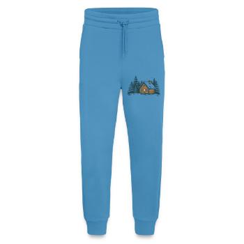 Winterwaldhütte - Jogginghose - made by SPREAD -  Sol Blue - Vorne