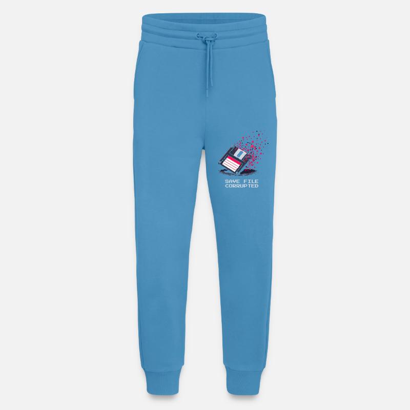 Save File Broken | Undertaker Irony - Jogging Pants - made by SPREAD  -  Sol Blue