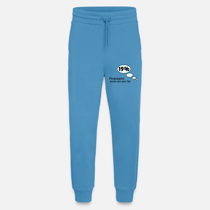 thinks his part - Jogging Pants - made by SPREAD  -  Sol Blue