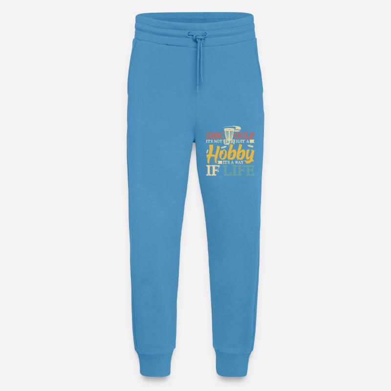 Disc Golf Gifts Disc Golf - Jogging Pants - made by SPREAD  -  Sol Blue