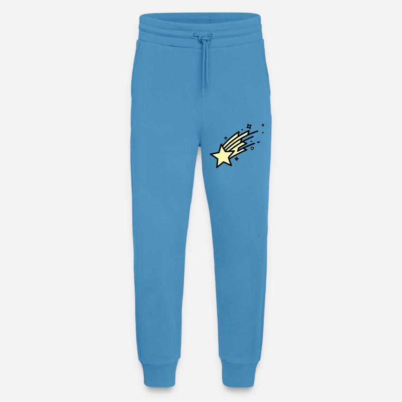 Shooting Star Comet Comic - Jogging Pants - made by SPREAD  -  Sol Blue