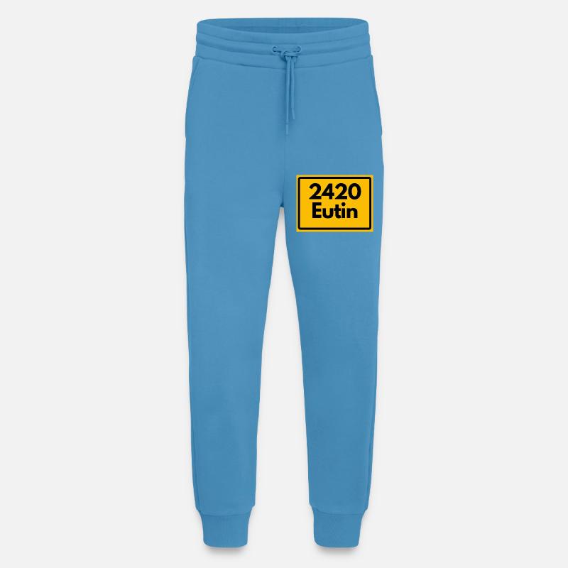 OLD POSTCODE RETRO 2420 EUTIN – SCHLOSS - Jogging Pants - made by SPREAD  -  Sol Blue