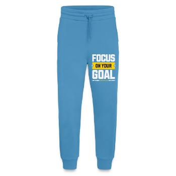 Konzentriere dich auf dein Ziel - Jogginghose - made by SPREAD -  Sol Blue - Vorne