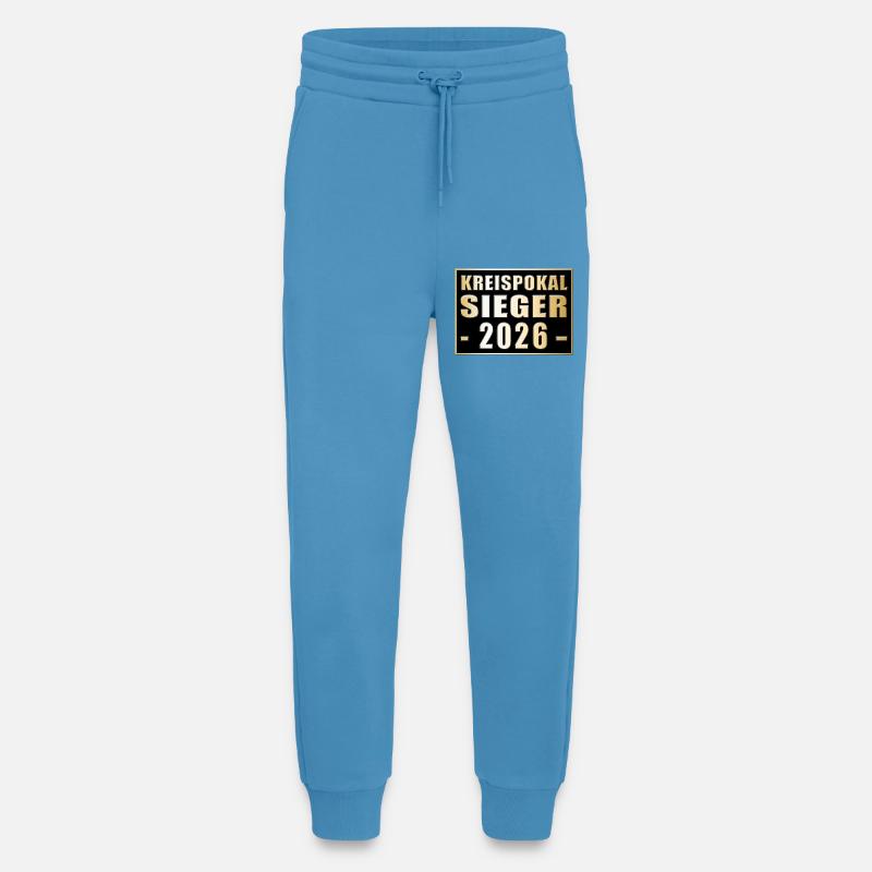 District Cup Winner 2026 - Jogging Pants - made by SPREAD  -  Sol Blue