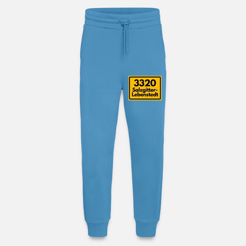 OLD POSTCODE POSTCODE RETRO 3320 SALZGITTER - Jogging Pants - made by SPREAD - Sol Blue