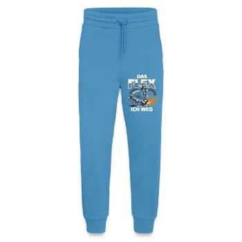 Schweißer Flex Schleifer Lustig Geschenk - Jogginghose - made by SPREAD -  Sol Blue - Vorne