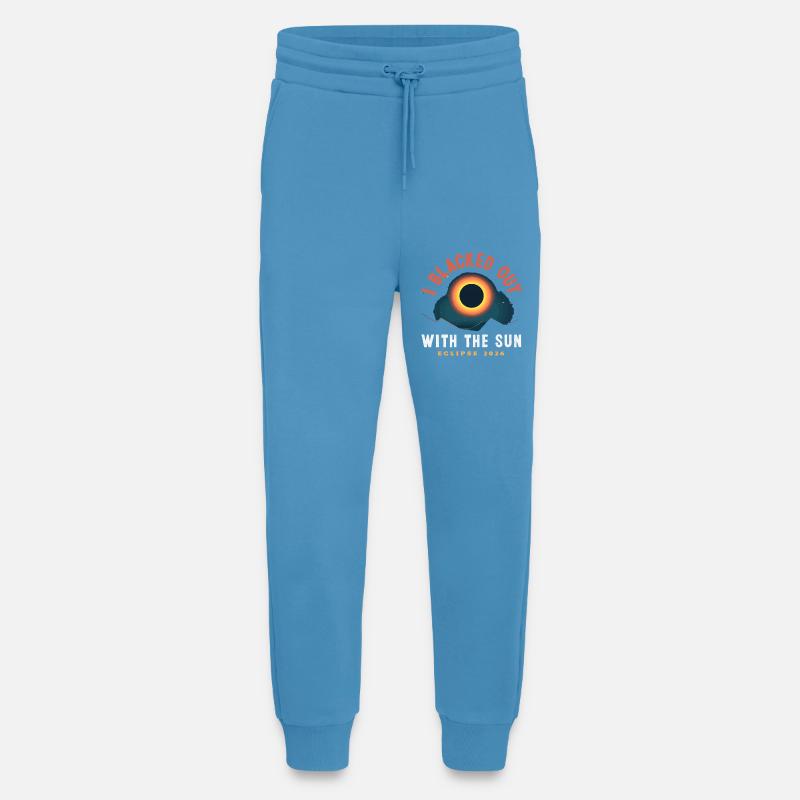 Solar eclipse 2026, August 12 - Jogging Pants - made by SPREAD  -  Sol Blue