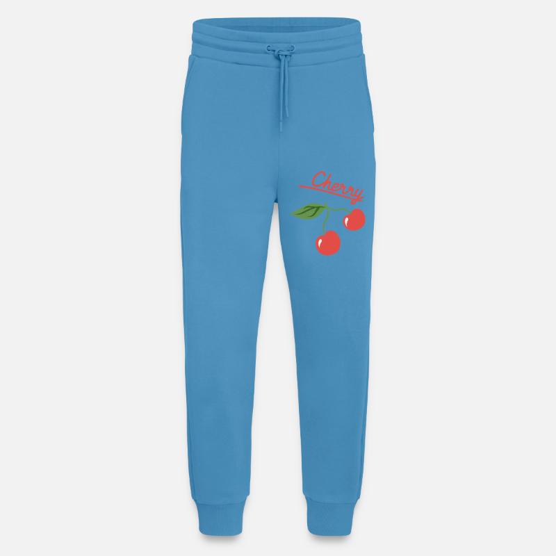 Cherry Fruit Summer Design - Jogging Pants - made by SPREAD  -  Sol Blue