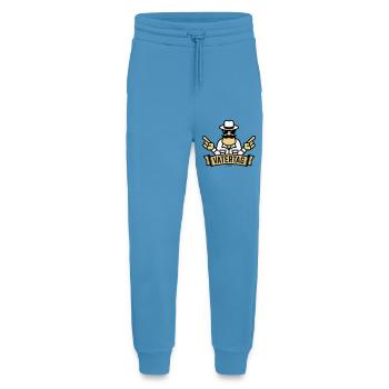 Vatertag Handzeichen (Männertag / Herrentag / 3C) - Jogginghose - made by SPREAD -  Sol Blue - Vorne