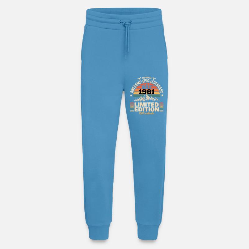 Mai 1981 - Mai 1981 - Jogginghose - made by SPREAD -  Sol Blue