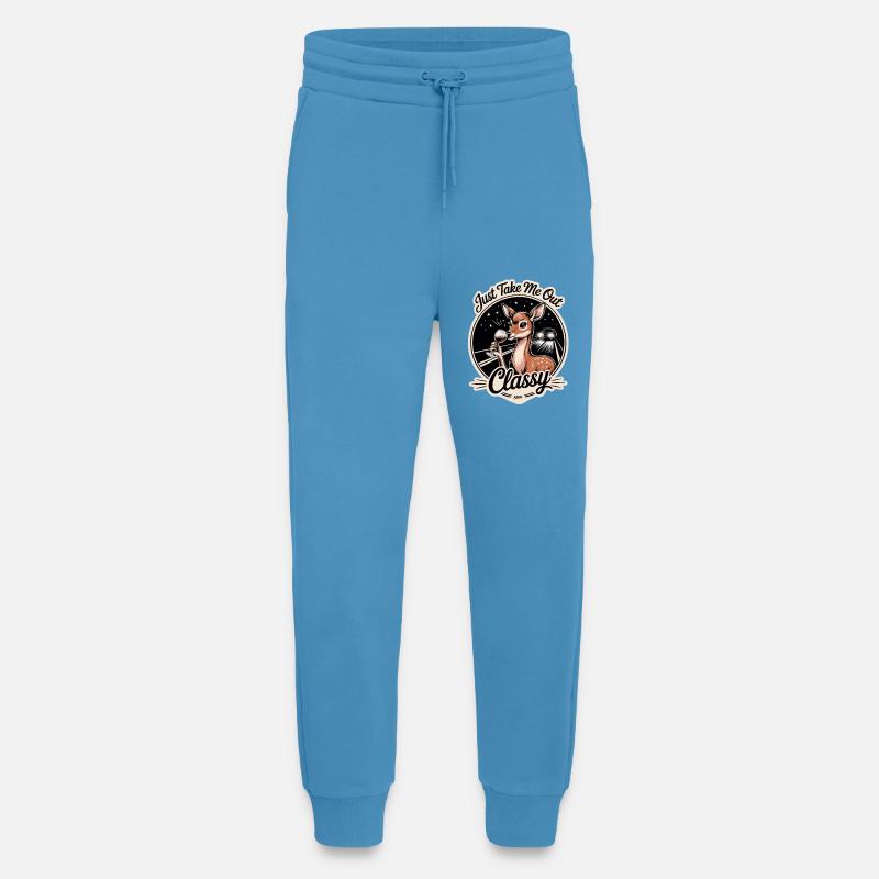 Just Take Me Out Classy - Jogging Pants - made by SPREAD  -  Sol Blue