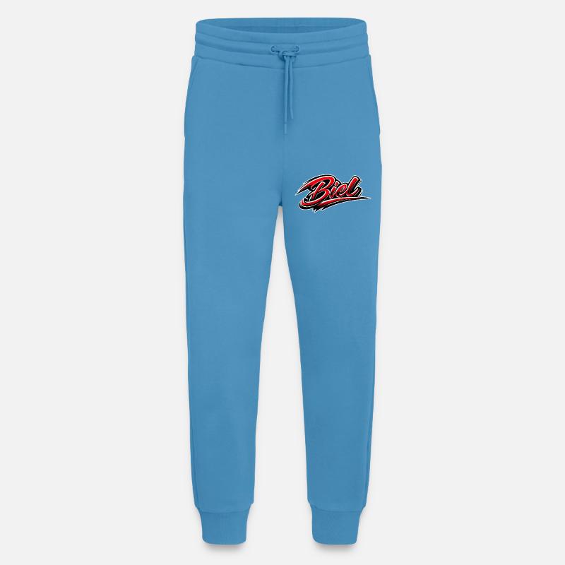 Biel Schriftzug - Jogginghose - made by SPREAD -  Sol Blue