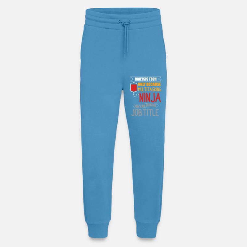 Technicien en dialyse néphrologie - Pantalon de jogging bio décontracté fabriqué en UE -  Sol Blue