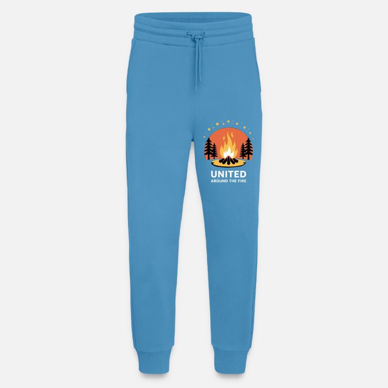 Campfire Unity Circle - Jogging Pants - made by SPREAD  -  Sol Blue