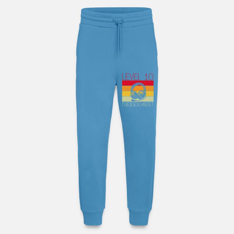 Level 10 Freigeschaltet Gaming - Jogginghose - made by SPREAD -  Sol Blue