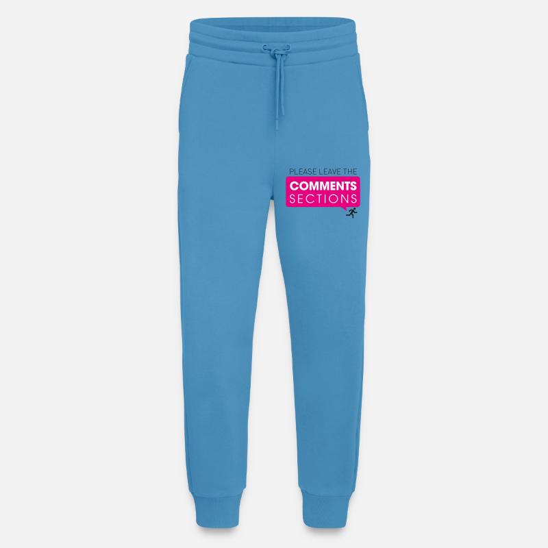 Please Leave The Comments Section - Jogging Pants - made by SPREAD - Sol Blue