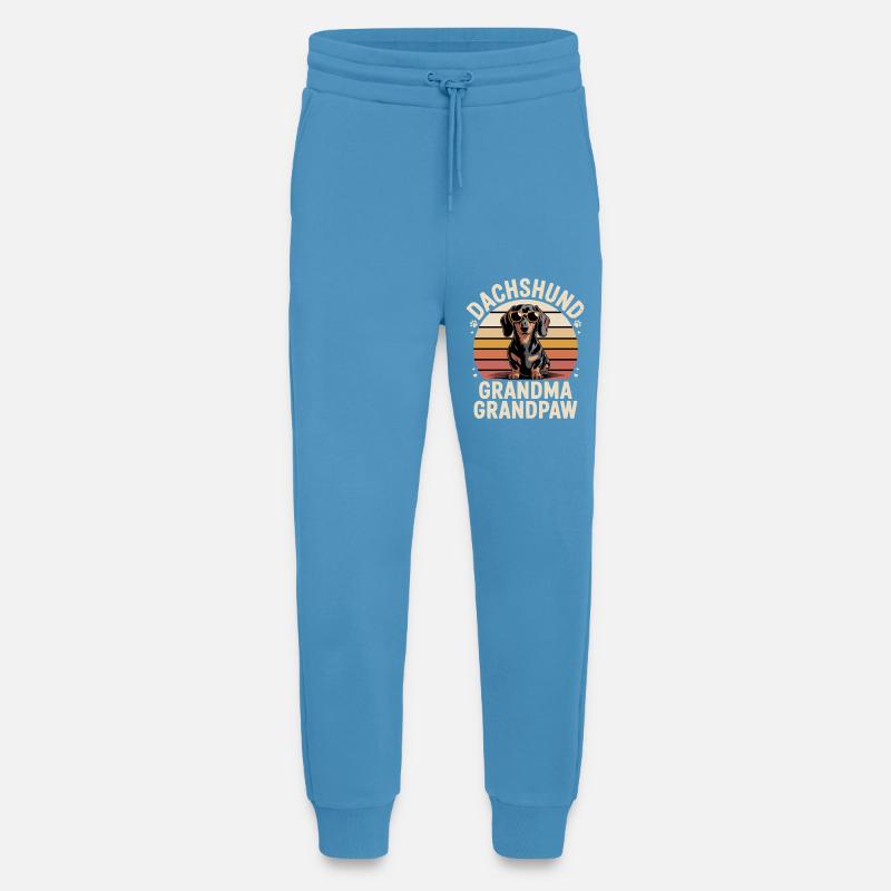 Dackel Oma Opa - Jogginghose - made by SPREAD -  Sol Blue