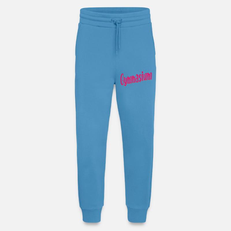 Changement d’école École grammaticale - Pantalon de jogging bio décontracté fabriqué en UE -  Sol Blue