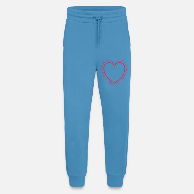 Herzring der Freude - Jogginghose - made by SPREAD -  Sol Blue