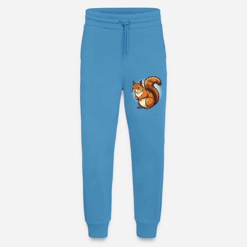 Squirrel Squirrel Squirrel Lover Rodent - Jogging Pants - made by SPREAD  -  Sol Blue