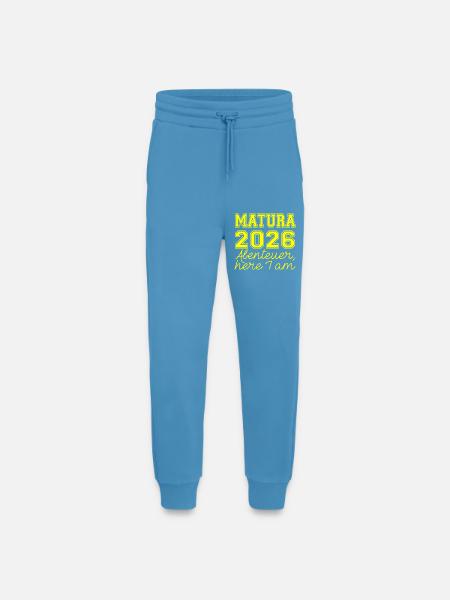 Matura 2026 Spruch - Jogging Pants - made by SPREAD - Sol Blue