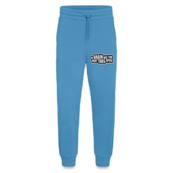 My Brain Has Too Many Tabs Open Lustig Grübeln - Jogginghose - made by SPREAD -  Sol Blue - Vorne