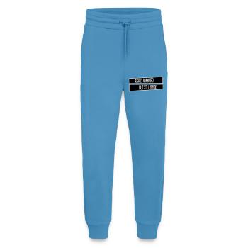 Socially Awkward But Still Friendly Lustig Spruch - Jogginghose - made by SPREAD -  Sol Blue - Vorne