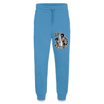 Tu n’es pas à mon niveau - Pantalon de jogging bio décontracté fabriqué en UE -  Sol Blue - Devant