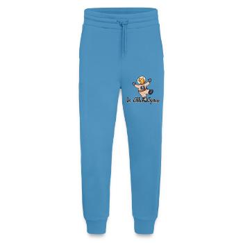 In Otter Space Astronaut - Jogging Pants - made by SPREAD  -  Sol Blue - Front
