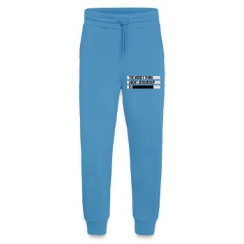 The Worst Thing About Censorship Is Lustig Ironie - Jogginghose - made by SPREAD -  Sol Blue - Vorne
